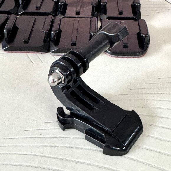 GoPro Adhesive Mounts (Curved & Flat) with Quick-Release Buckle & Thumbscrew - Picture 6 of 7